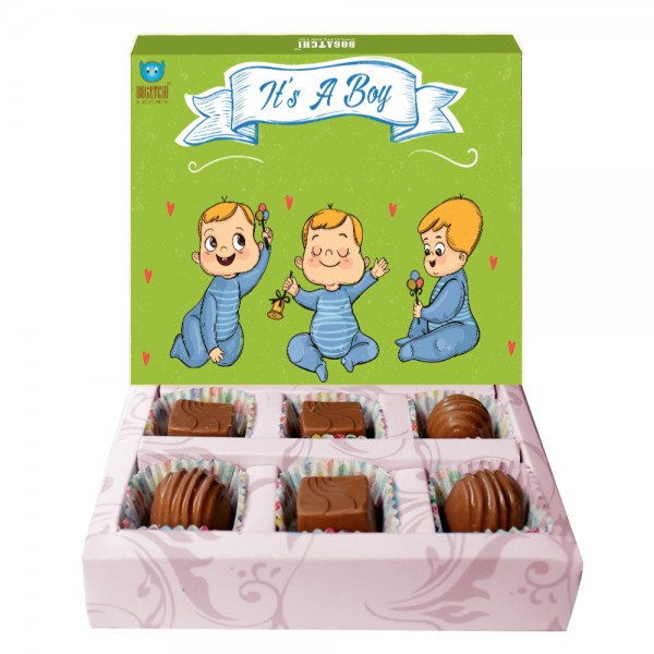 BOGATCHI Gift for New Baby Celebrations, It's a Boy 60 g